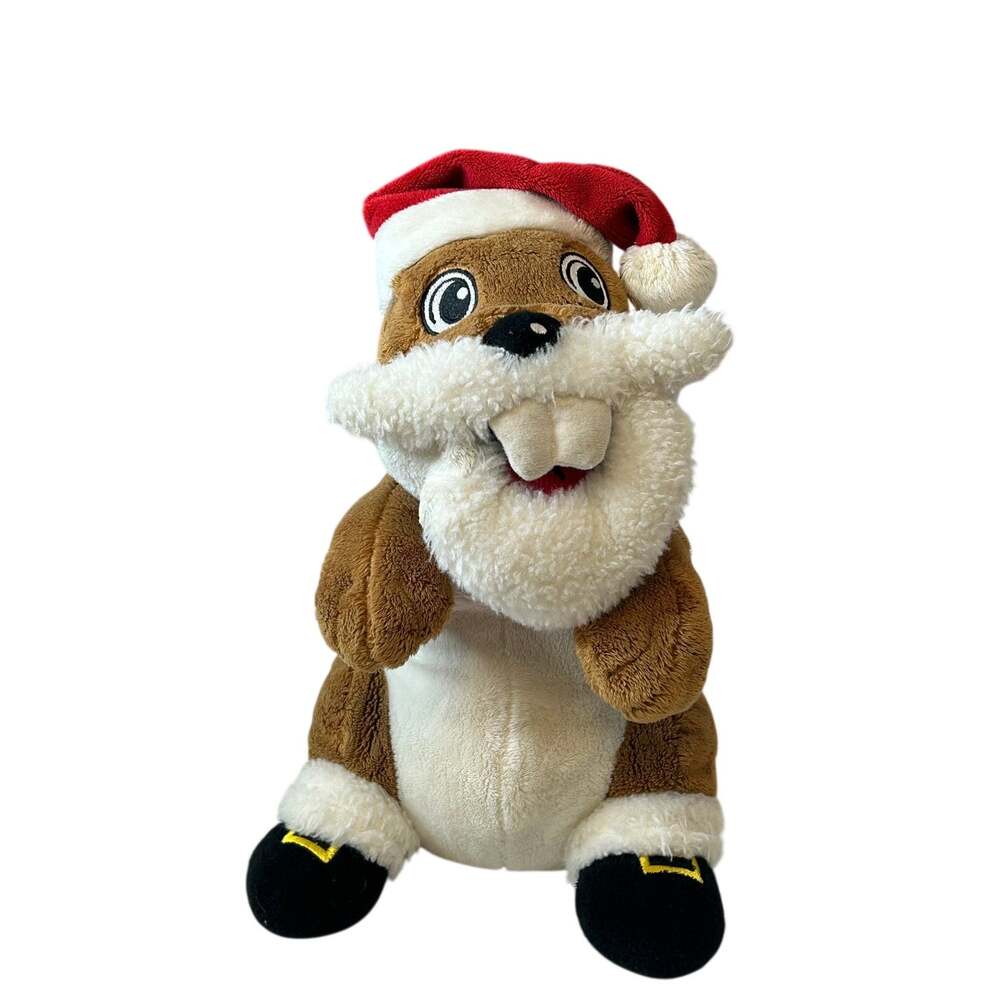 Buc-ee's Santa Beaver Christmas Plush 10 inches